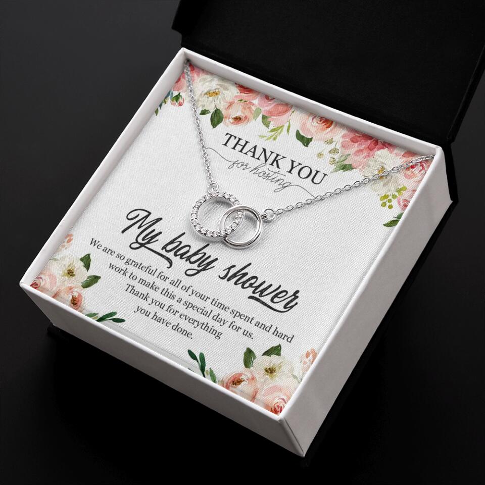 Thank You for Hosting My Baby Shower Special Necklace Appreciation Gift - Image 54
