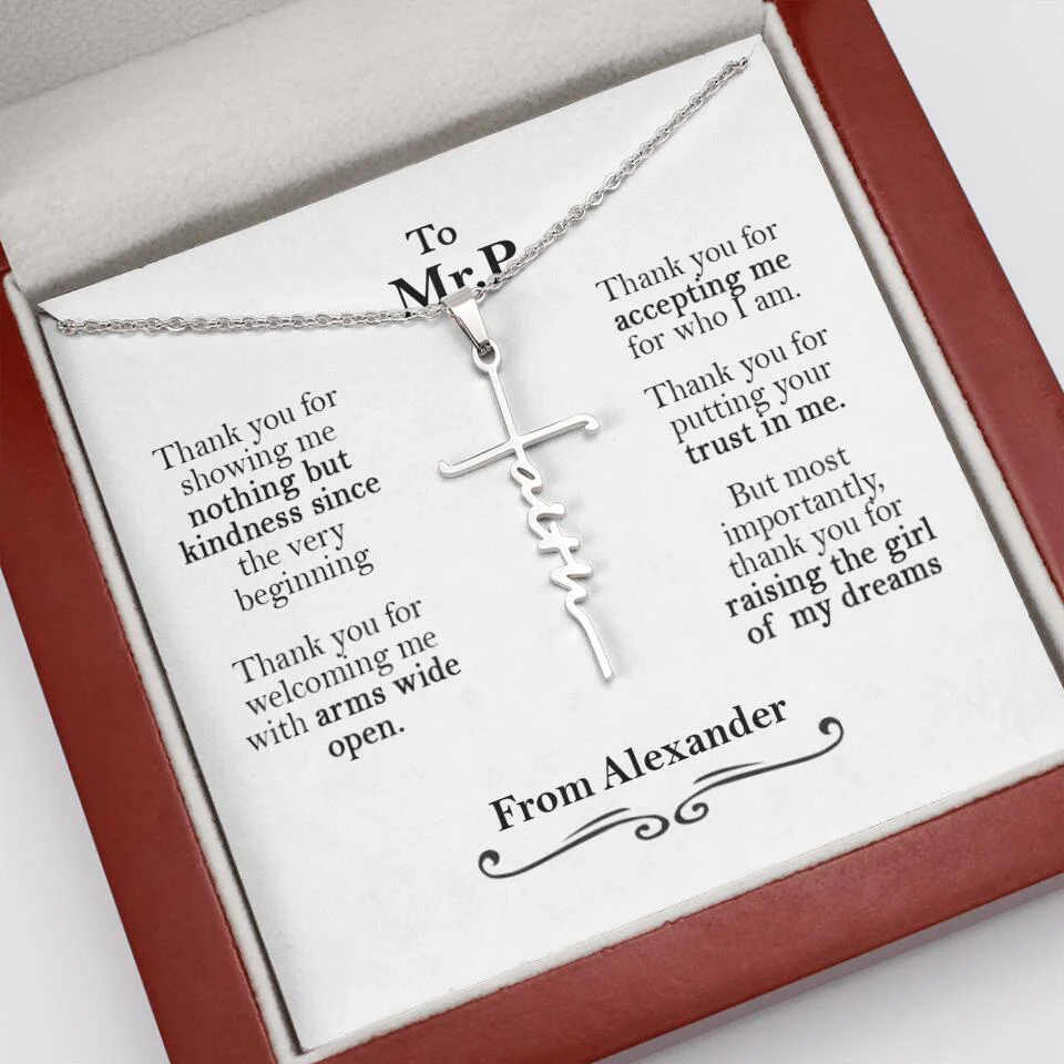 Thank You For Showing Me Nothing - Personalized Necklace - Gift for Man - Image 11