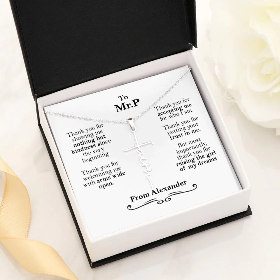 Thank You For Showing Me Nothing - Personalized Necklace - Gift for Man - Image 14