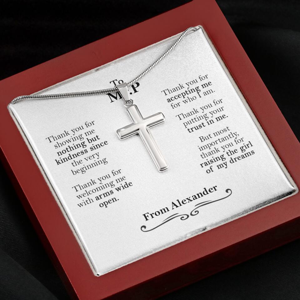 Thank You For Showing Me Nothing - Personalized Necklace - Gift for Man - Image 2