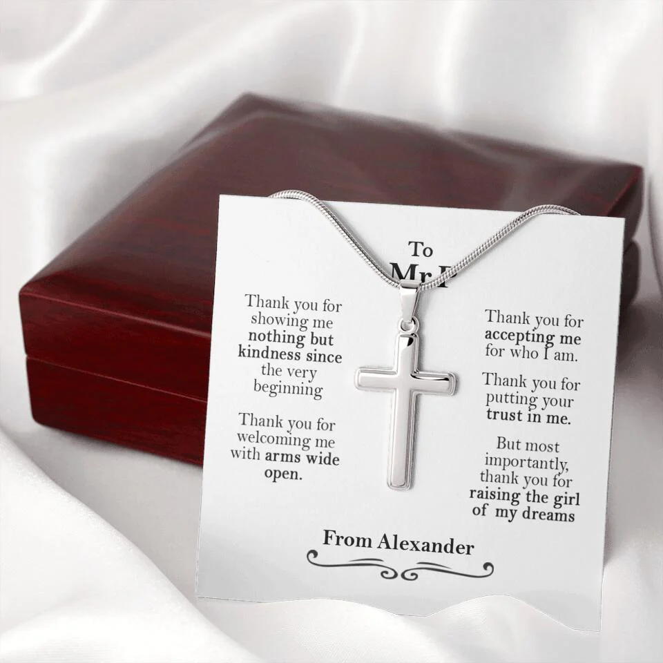 Thank You For Showing Me Nothing - Personalized Necklace - Gift for Man - Image 3