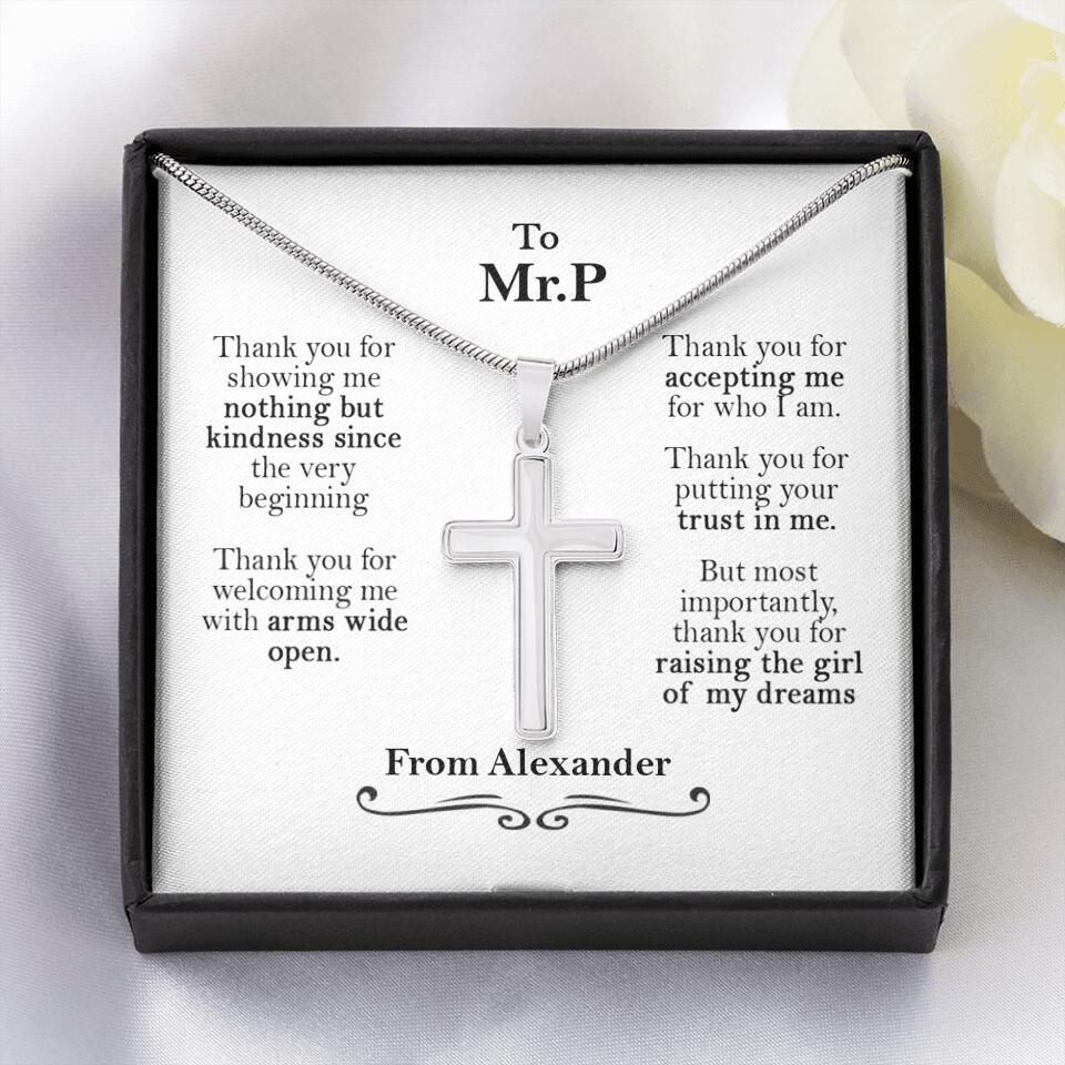 Thank You For Showing Me Nothing - Personalized Necklace - Gift for Man - Image 4