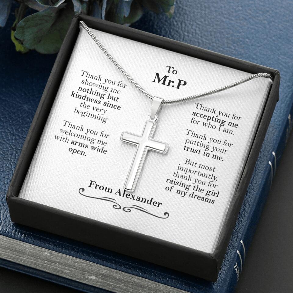 Thank You For Showing Me Nothing - Personalized Necklace - Gift for Man - Image 5