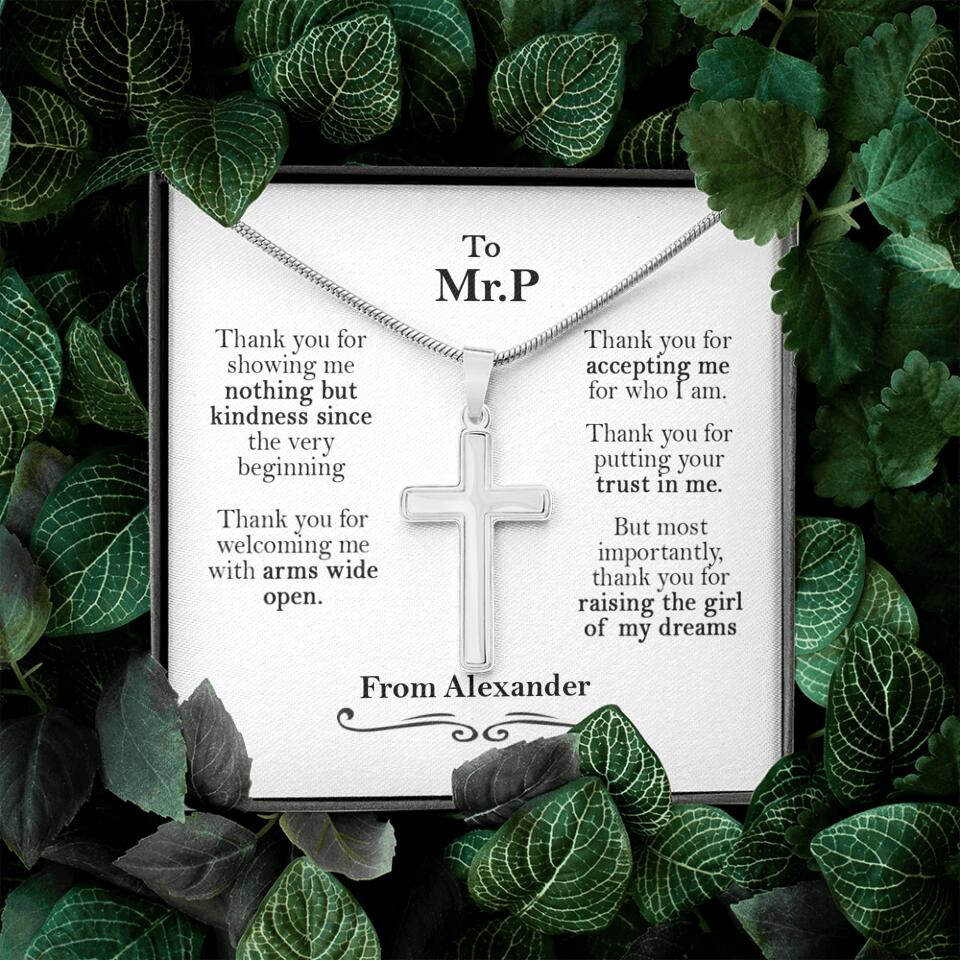 Thank You For Showing Me Nothing - Personalized Necklace - Gift for Man - Image 6