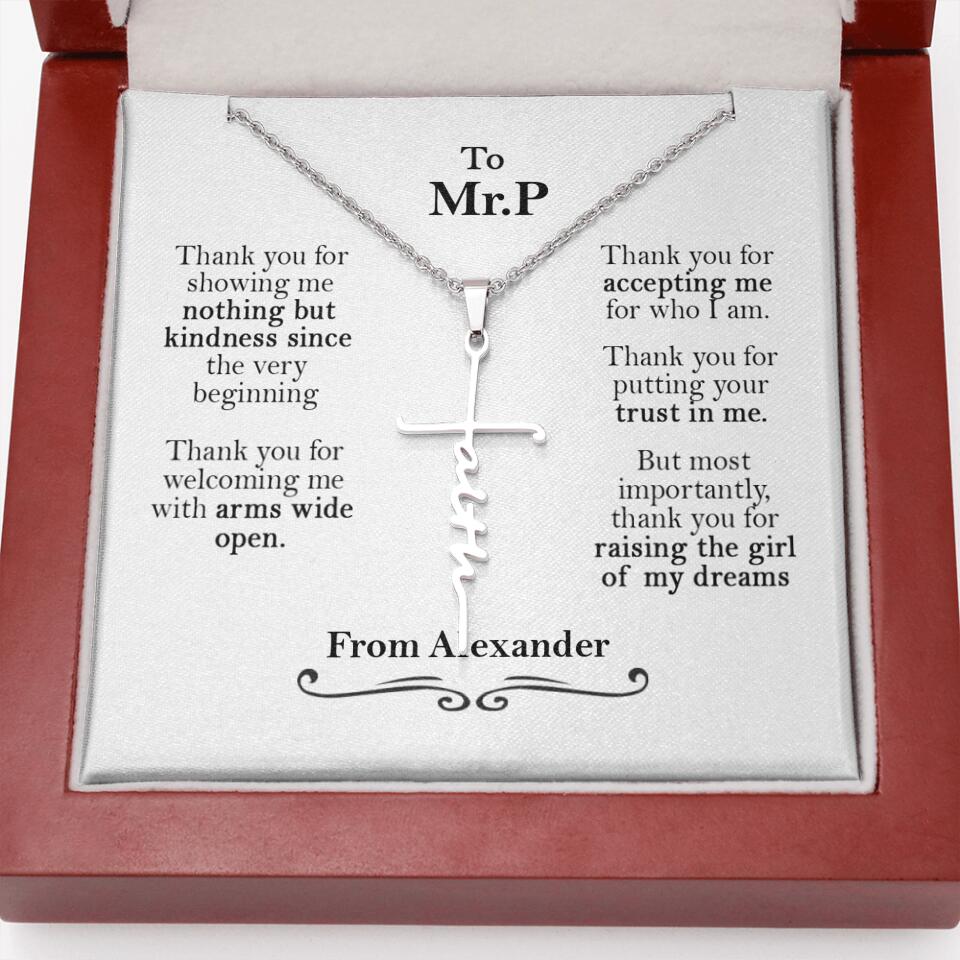 Thank You For Showing Me Nothing - Personalized Necklace - Gift for Man - Image 9