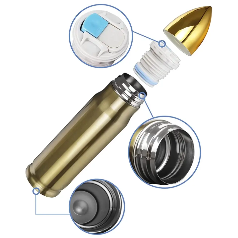 The Man The Myth The Legend - Personalized Bullet Tumbler - Image 9