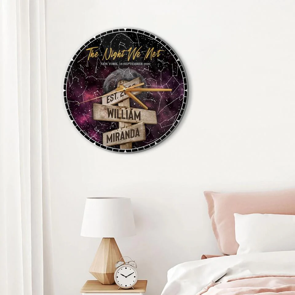The Night We Met Night Star - Personalized Star Map - Best Gifts For Her Him Couples on Anniversary, Christmas, Valentine - Image 8