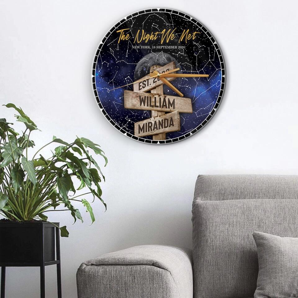 The Night We Met Night Star - Personalized Star Map - Best Gifts For Her Him Couples on Anniversary, Christmas, Valentine - Image 9