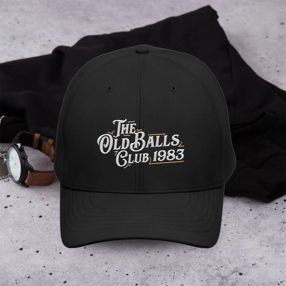 The Old Balls Club - Personalized Twill Cap - Image 11