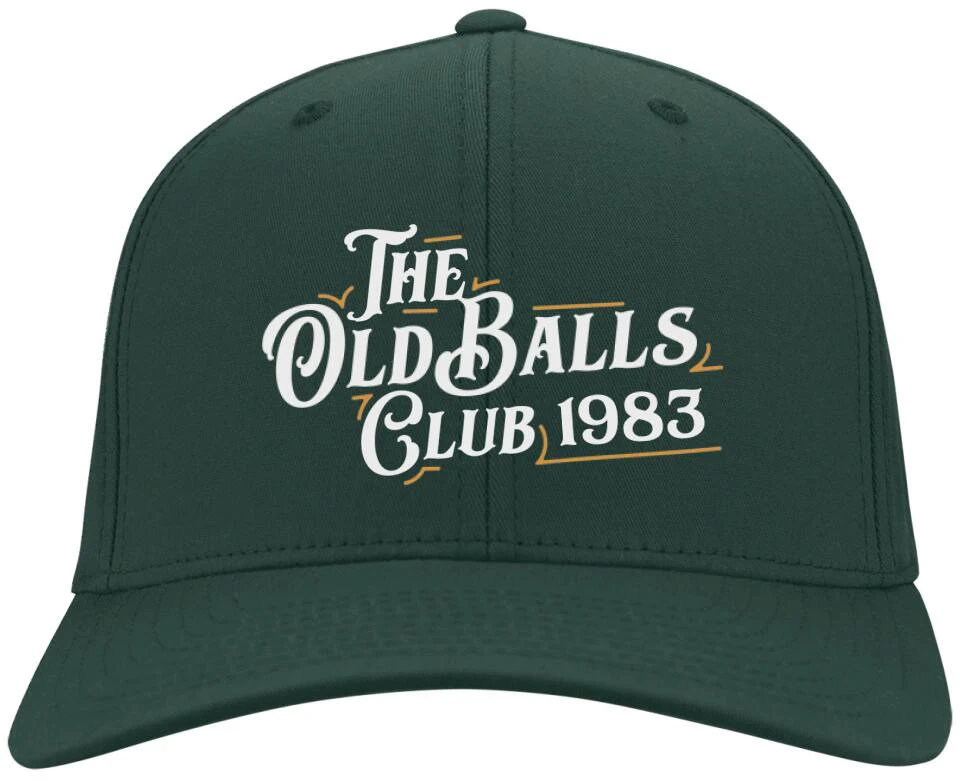 The Old Balls Club - Personalized Twill Cap - Image 3