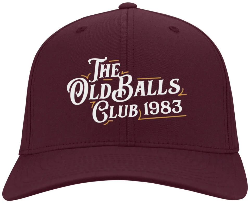 The Old Balls Club - Personalized Twill Cap - Image 4