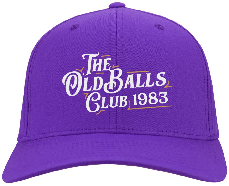 The Old Balls Club - Personalized Twill Cap - Image 5