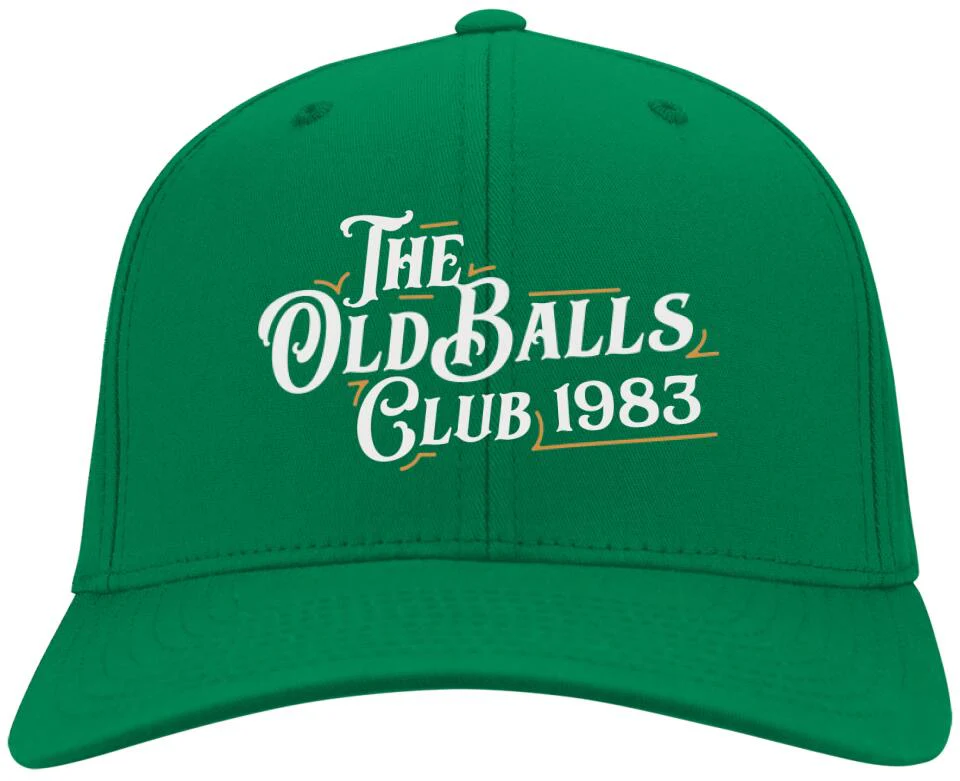 The Old Balls Club - Personalized Twill Cap - Image 6