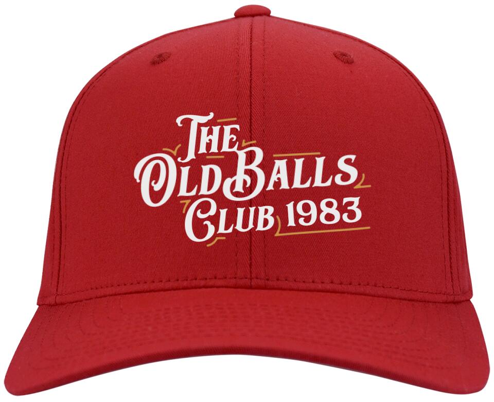 The Old Balls Club - Personalized Twill Cap - Image 7