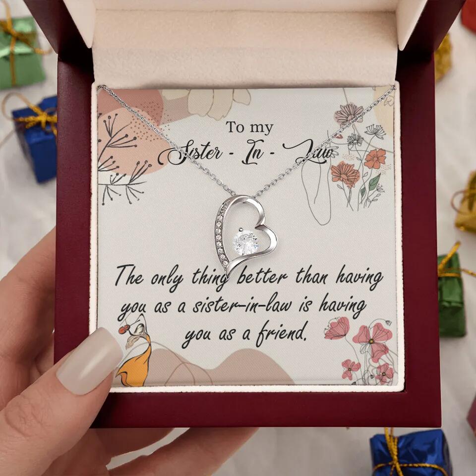 The Only Thing Better Having You as Sister - Necklace Jewelry - Best Gifts For Sister Sister-in-law On Birthdays Welcome - 301IHPVSJE153 - Image 10