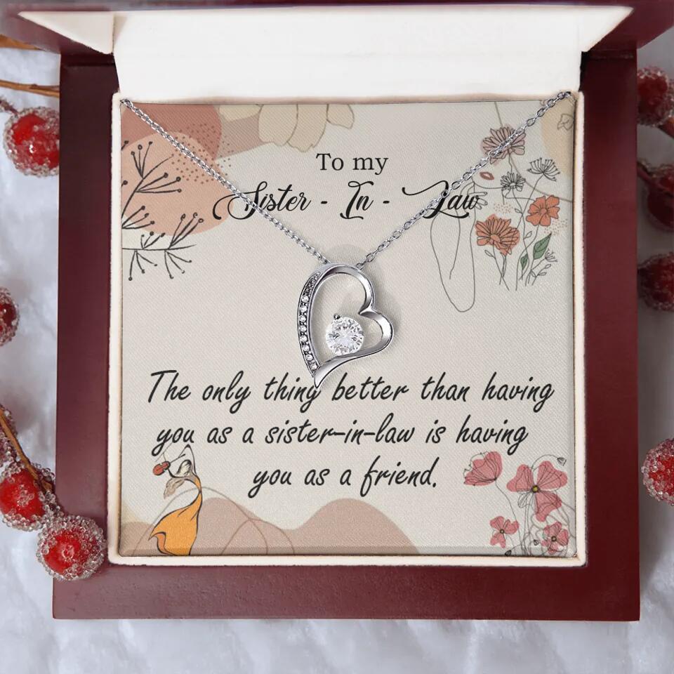 The Only Thing Better Having You as Sister - Necklace Jewelry - Best Gifts For Sister Sister-in-law On Birthdays Welcome - 301IHPVSJE153 - Image 11