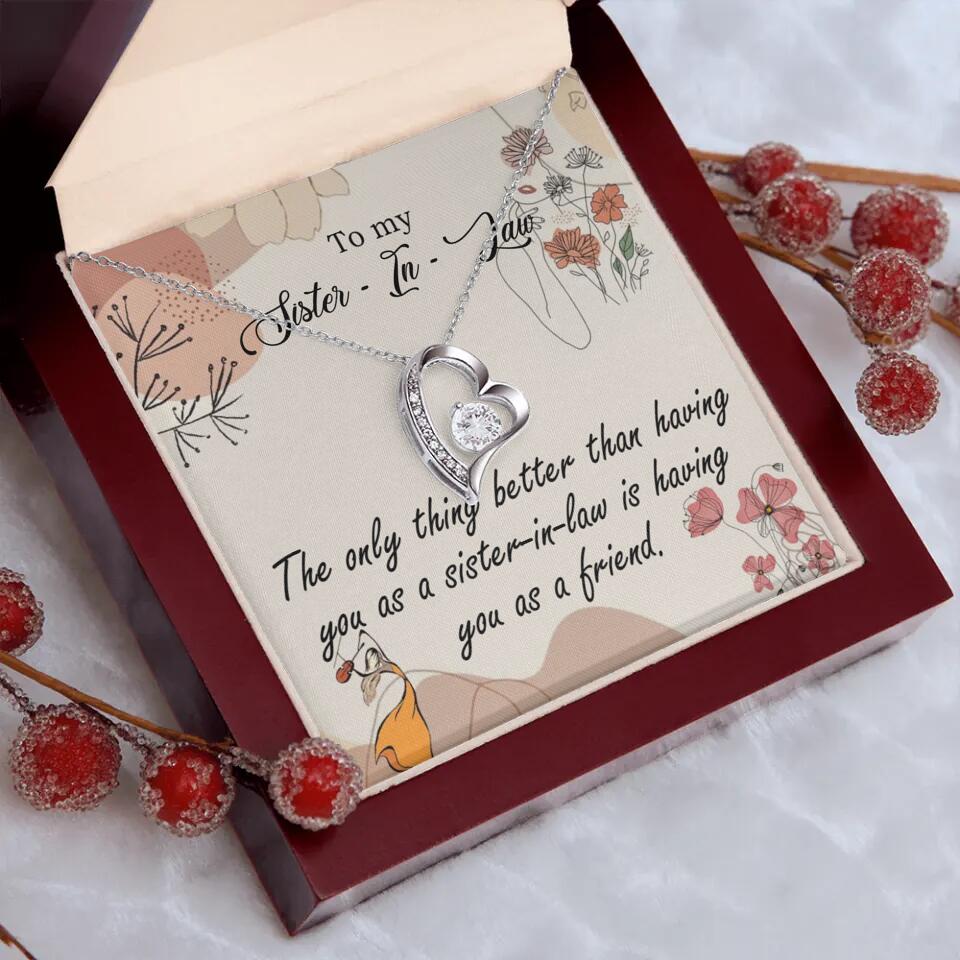 The Only Thing Better Having You as Sister - Necklace Jewelry - Best Gifts For Sister Sister-in-law On Birthdays Welcome - 301IHPVSJE153 - Image 12