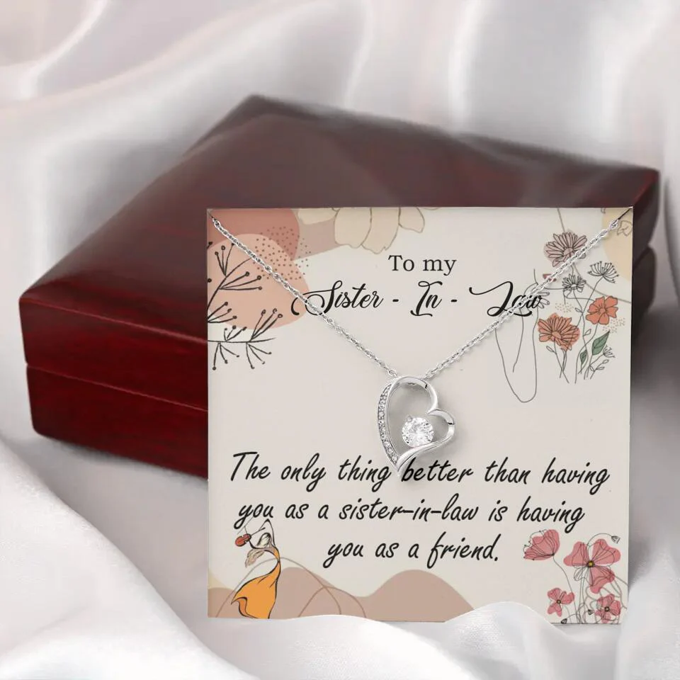 The Only Thing Better Having You as Sister - Necklace Jewelry - Best Gifts For Sister Sister-in-law On Birthdays Welcome - 301IHPVSJE153 - Image 15