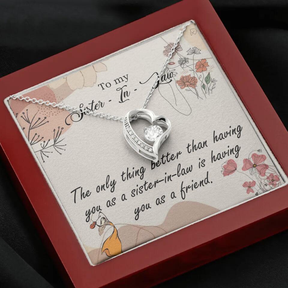 The Only Thing Better Having You as Sister - Necklace Jewelry - Best Gifts For Sister Sister-in-law On Birthdays Welcome - 301IHPVSJE153 - Image 18