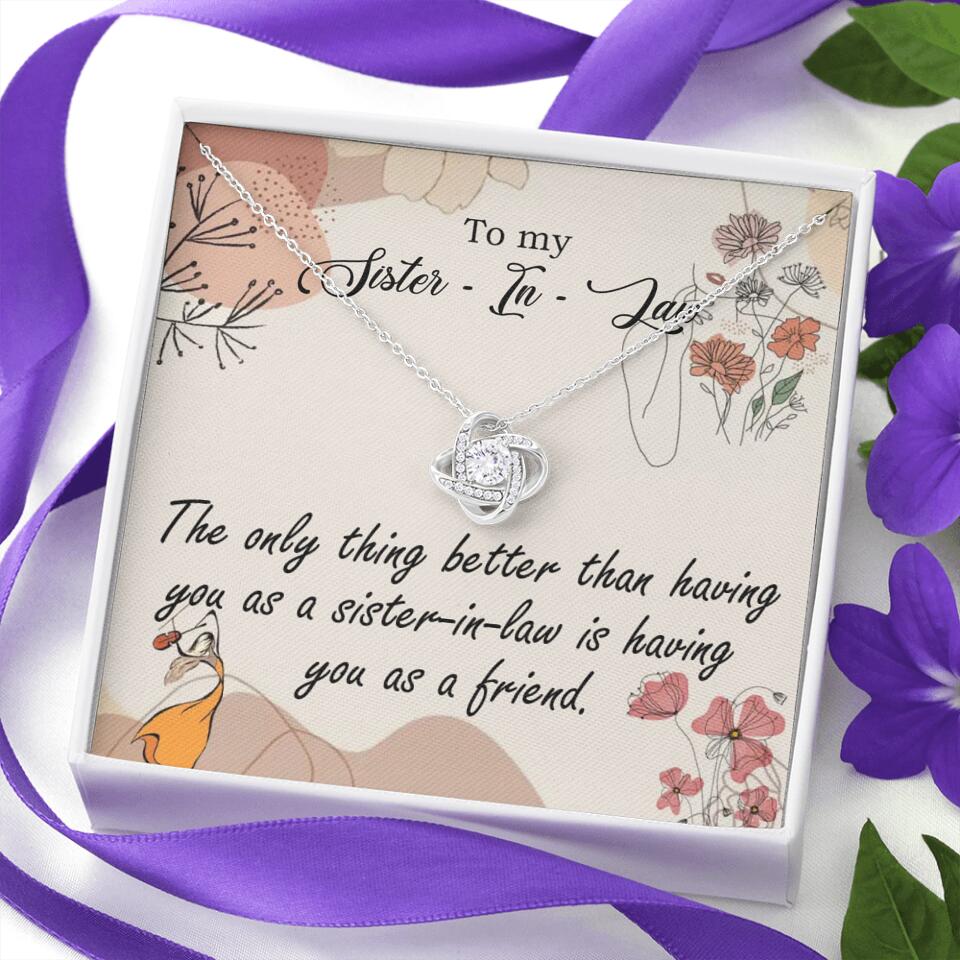 The Only Thing Better Having You as Sister - Necklace Jewelry - Best Gifts For Sister Sister-in-law On Birthdays Welcome - 301IHPVSJE153 - Image 21