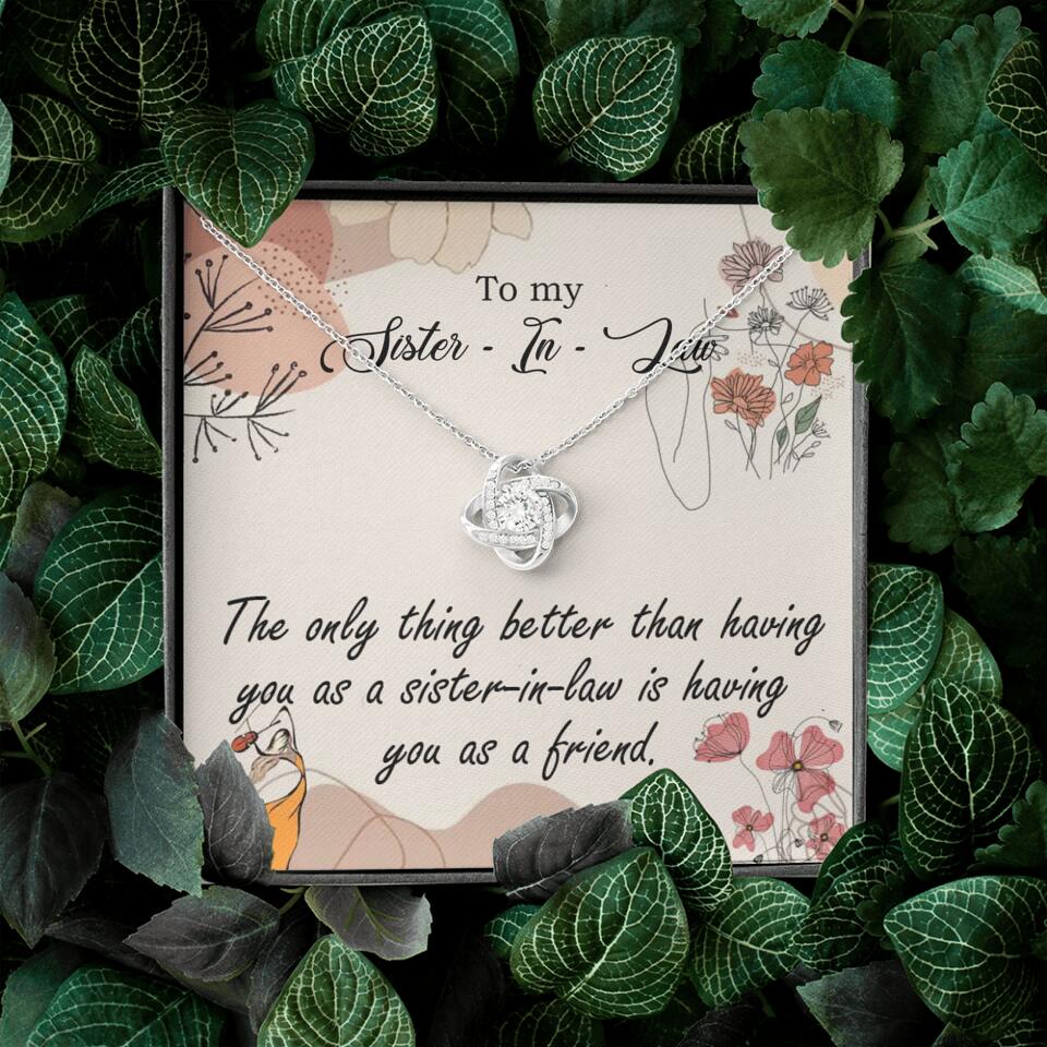 The Only Thing Better Having You as Sister - Necklace Jewelry - Best Gifts For Sister Sister-in-law On Birthdays Welcome - 301IHPVSJE153 - Image 24