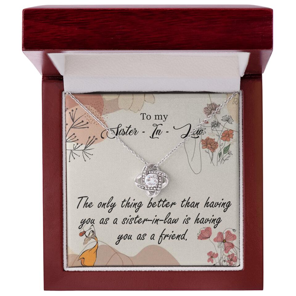 The Only Thing Better Having You as Sister - Necklace Jewelry - Best Gifts For Sister Sister-in-law On Birthdays Welcome - 301IHPVSJE153 - Image 26