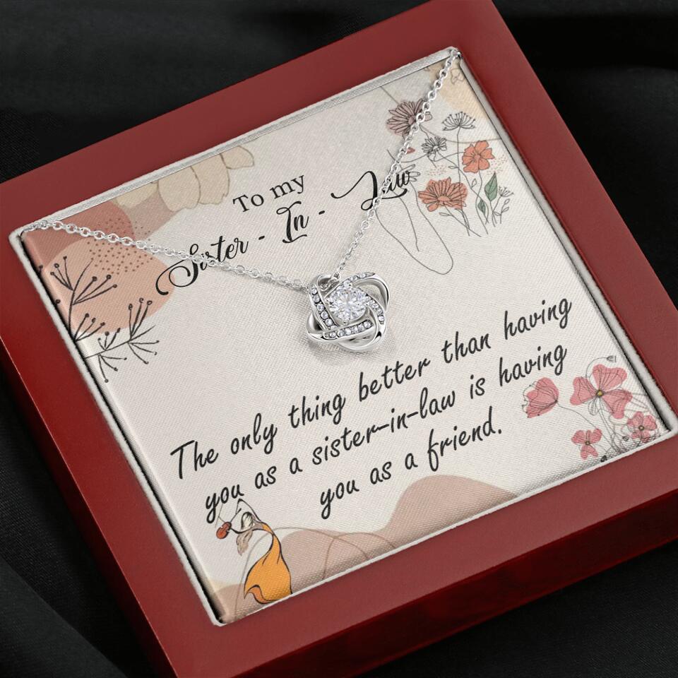 The Only Thing Better Having You as Sister - Necklace Jewelry - Best Gifts For Sister Sister-in-law On Birthdays Welcome - 301IHPVSJE153 - Image 27