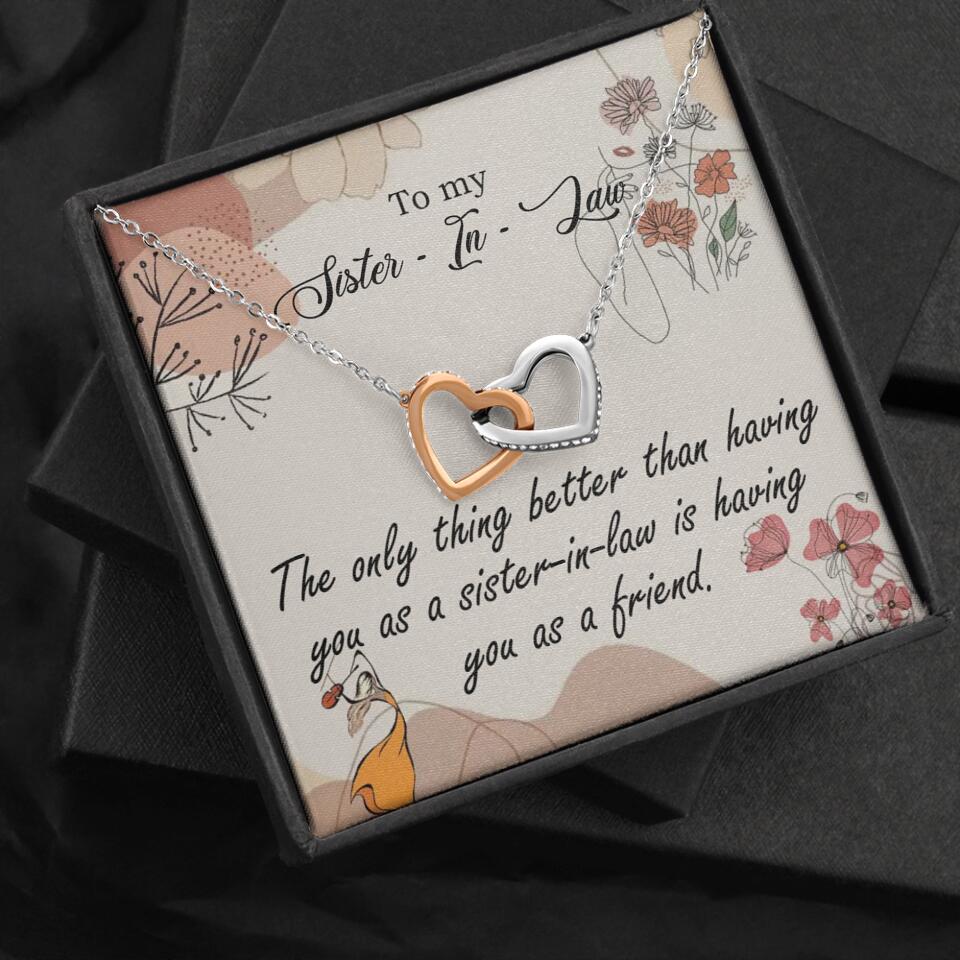 The Only Thing Better Having You as Sister - Necklace Jewelry - Best Gifts For Sister Sister-in-law On Birthdays Welcome - 301IHPVSJE153 - Image 44