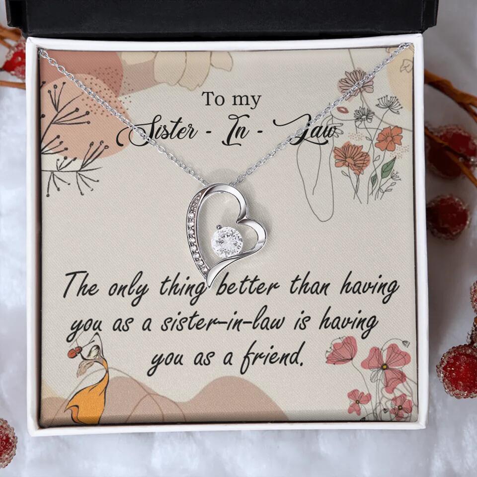 The Only Thing Better Having You as Sister - Necklace Jewelry - Best Gifts For Sister Sister-in-law On Birthdays Welcome - 301IHPVSJE153 - Image 5