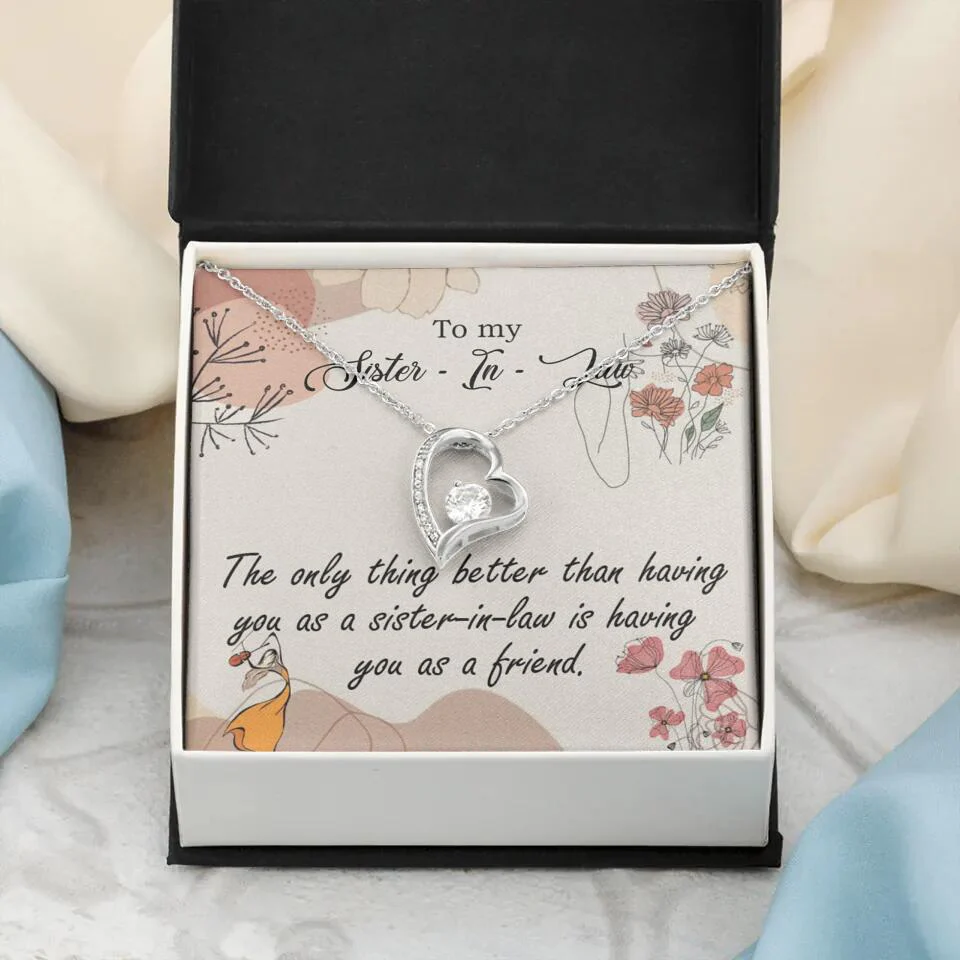 The Only Thing Better Having You as Sister - Necklace Jewelry - Best Gifts For Sister Sister-in-law On Birthdays Welcome - 301IHPVSJE153 - Image 6