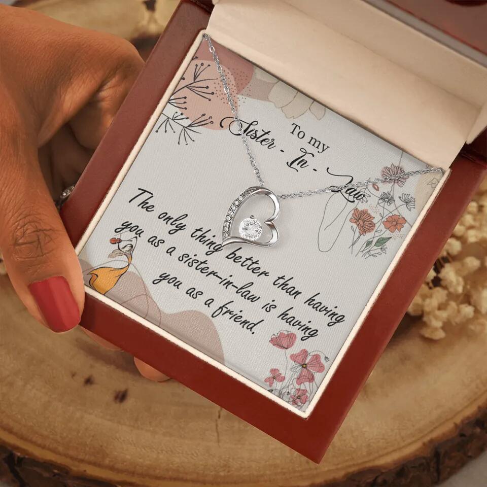 The Only Thing Better Having You as Sister - Necklace Jewelry - Best Gifts For Sister Sister-in-law On Birthdays Welcome - 301IHPVSJE153 - Image 8