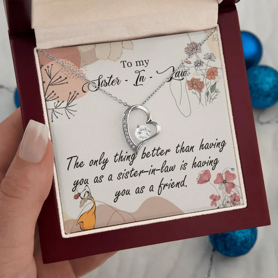 The Only Thing Better Having You as Sister - Necklace Jewelry - Best Gifts For Sister Sister-in-law On Birthdays Welcome - 301IHPVSJE153 - Image 9