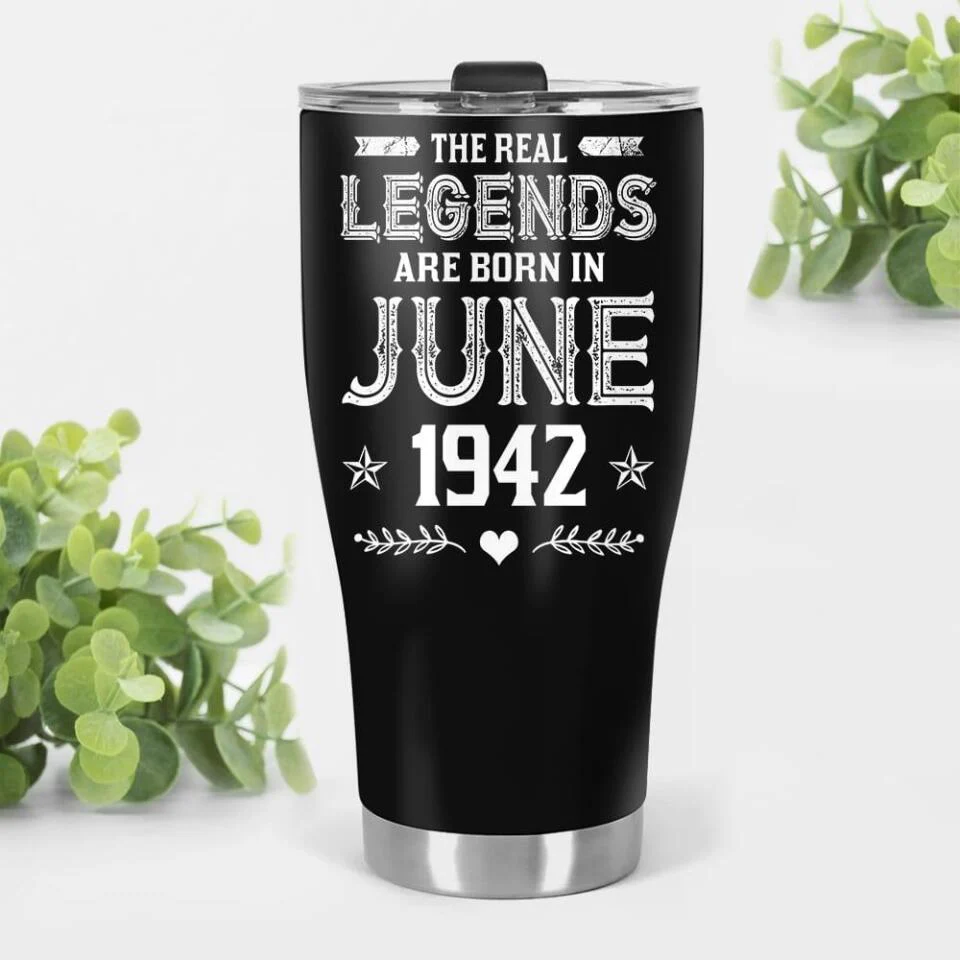 The Real Legend In June 1972 Aged To Perfection Personalized Tumbler - Image 4