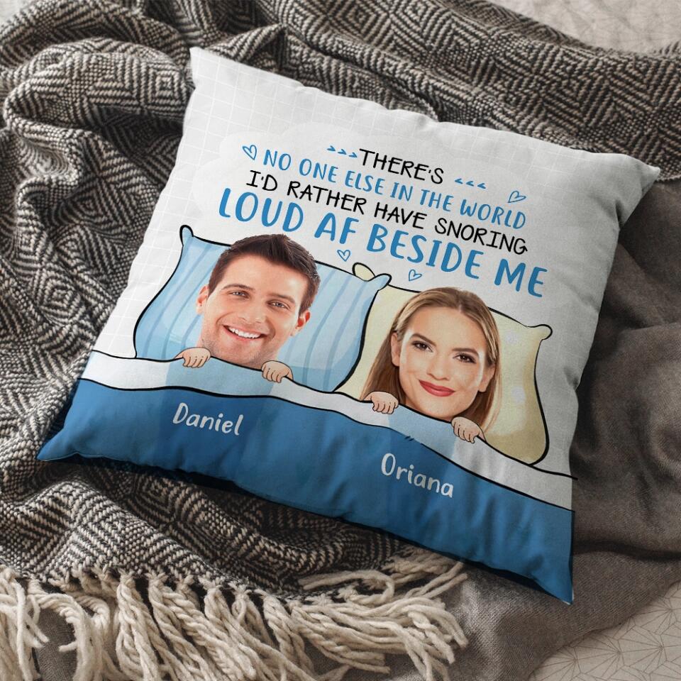 There's No One Else In The World - Personalized Pillow - Gift For Couples - Image 4
