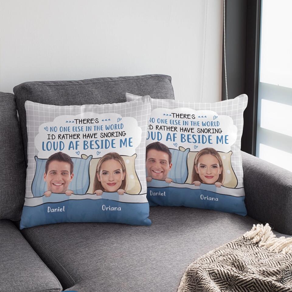 There's No One Else In The World - Personalized Pillow - Gift For Couples - Image 5