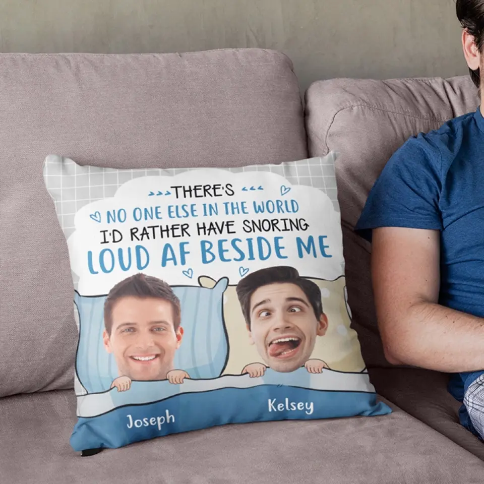 There's No One Else In The World - Personalized Pillow - Gift For Couples - Image 7