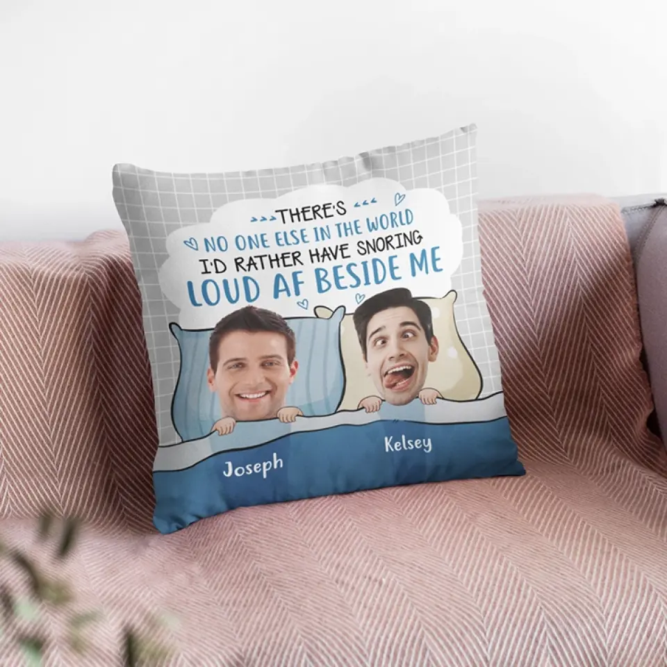 There's No One Else In The World - Personalized Pillow - Gift For Couples - Image 8