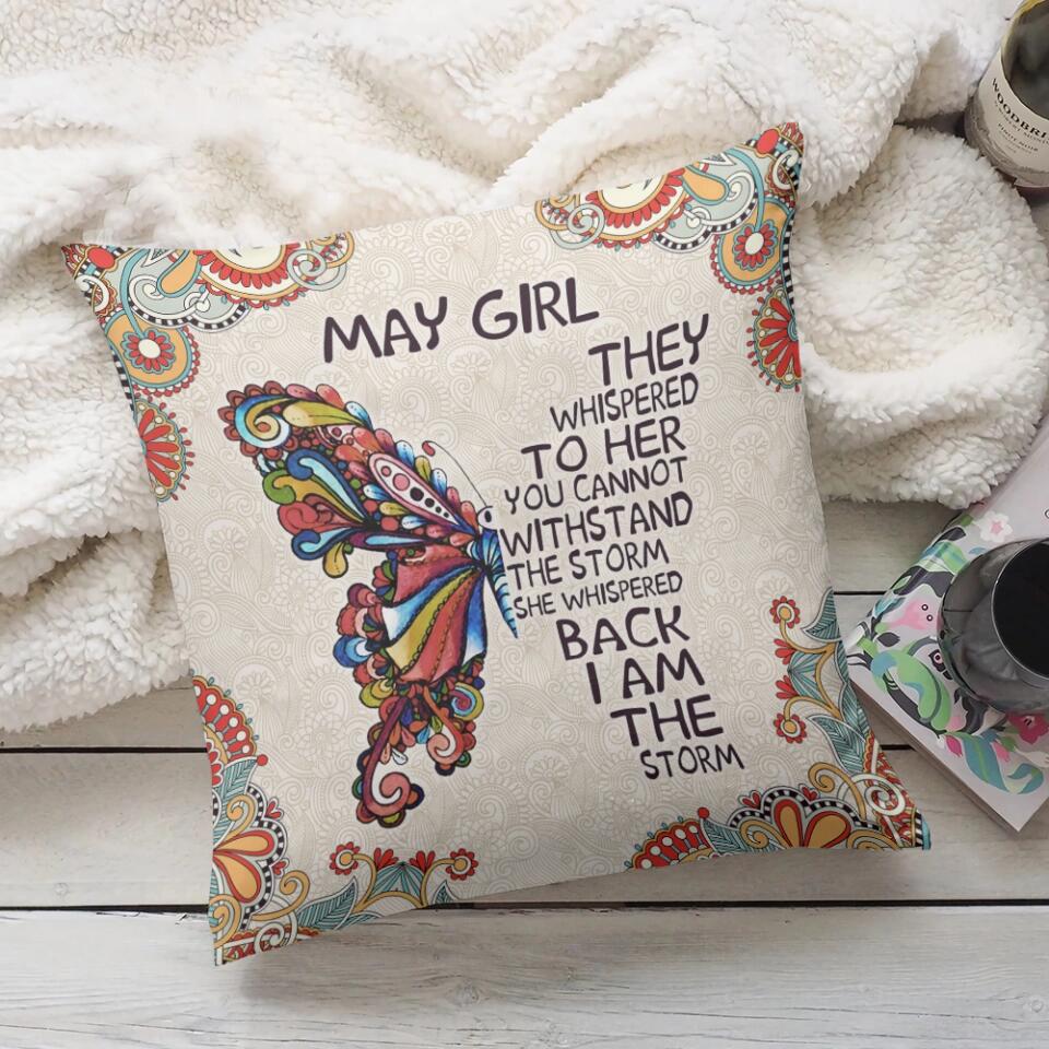 They Whispered To Her You Cannot Withstand The Storm - Canvas Pillow for Home Decor - Best Birthday Gift for Her- 206HNBNPI267 - Image 7