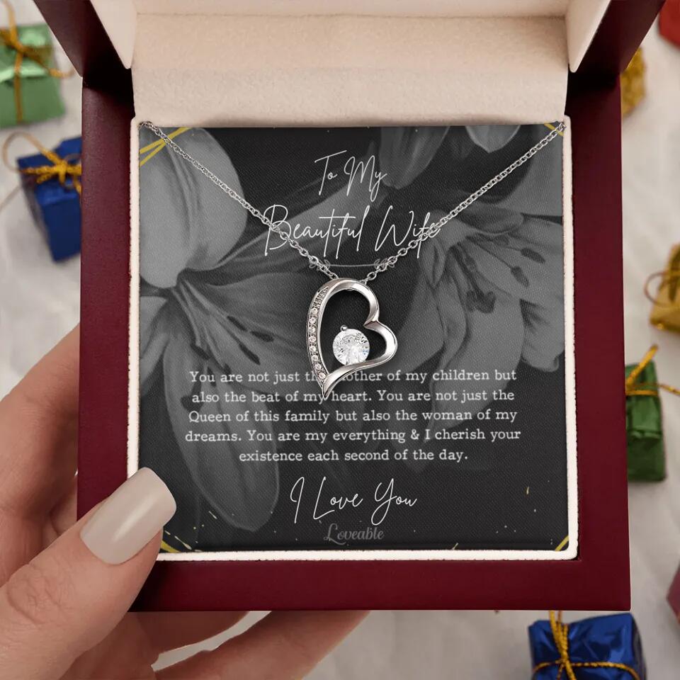 To My Beautiful Wife You Are Not Just The Mother Of My Children, Personalized Necklace for Her, Sweet Gift For Wife - Image 20