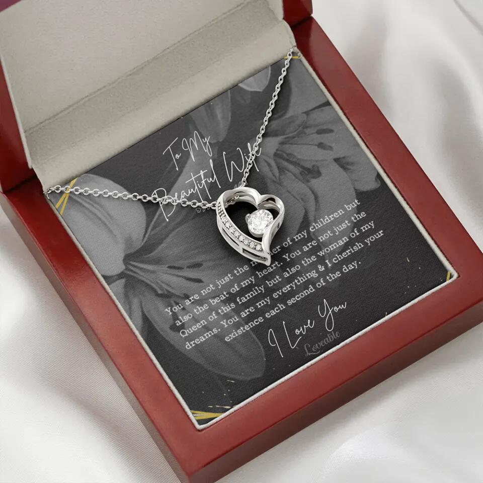 To My Beautiful Wife You Are Not Just The Mother Of My Children, Personalized Necklace for Her, Sweet Gift For Wife - Image 24