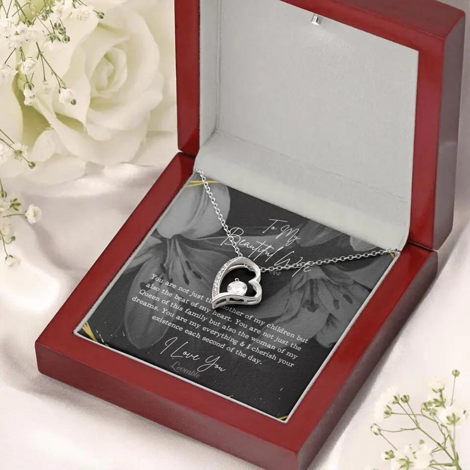 To My Beautiful Wife You Are Not Just The Mother Of My Children, Personalized Necklace for Her, Sweet Gift For Wife - Image 27