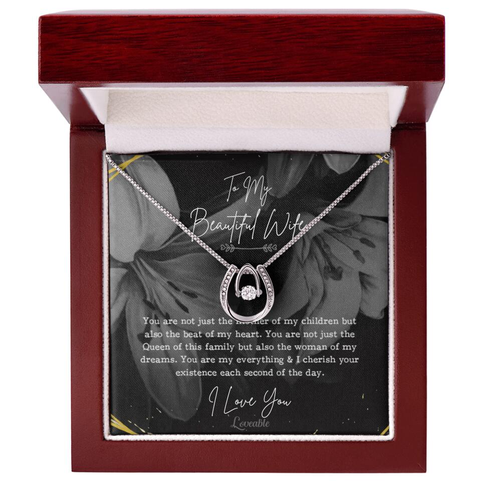 To My Beautiful Wife You Are Not Just The Mother Of My Children, Personalized Necklace for Her, Sweet Gift For Wife - Image 35