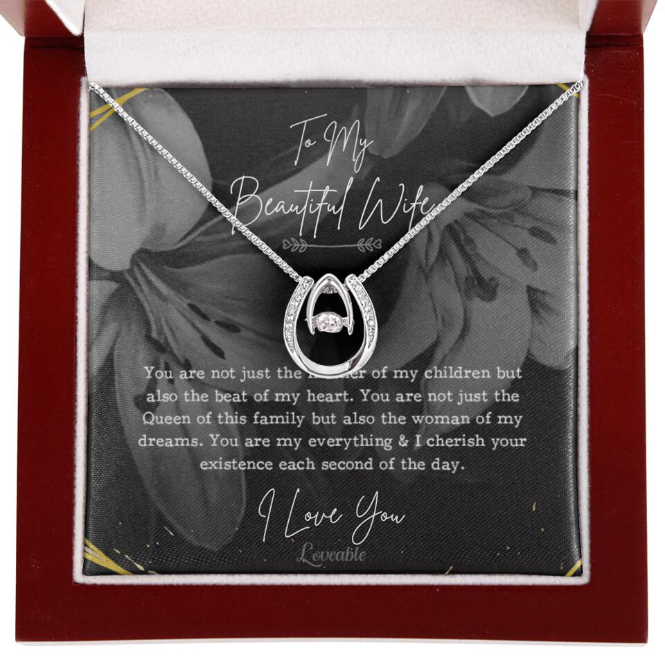 To My Beautiful Wife You Are Not Just The Mother Of My Children, Personalized Necklace for Her, Sweet Gift For Wife - Image 37