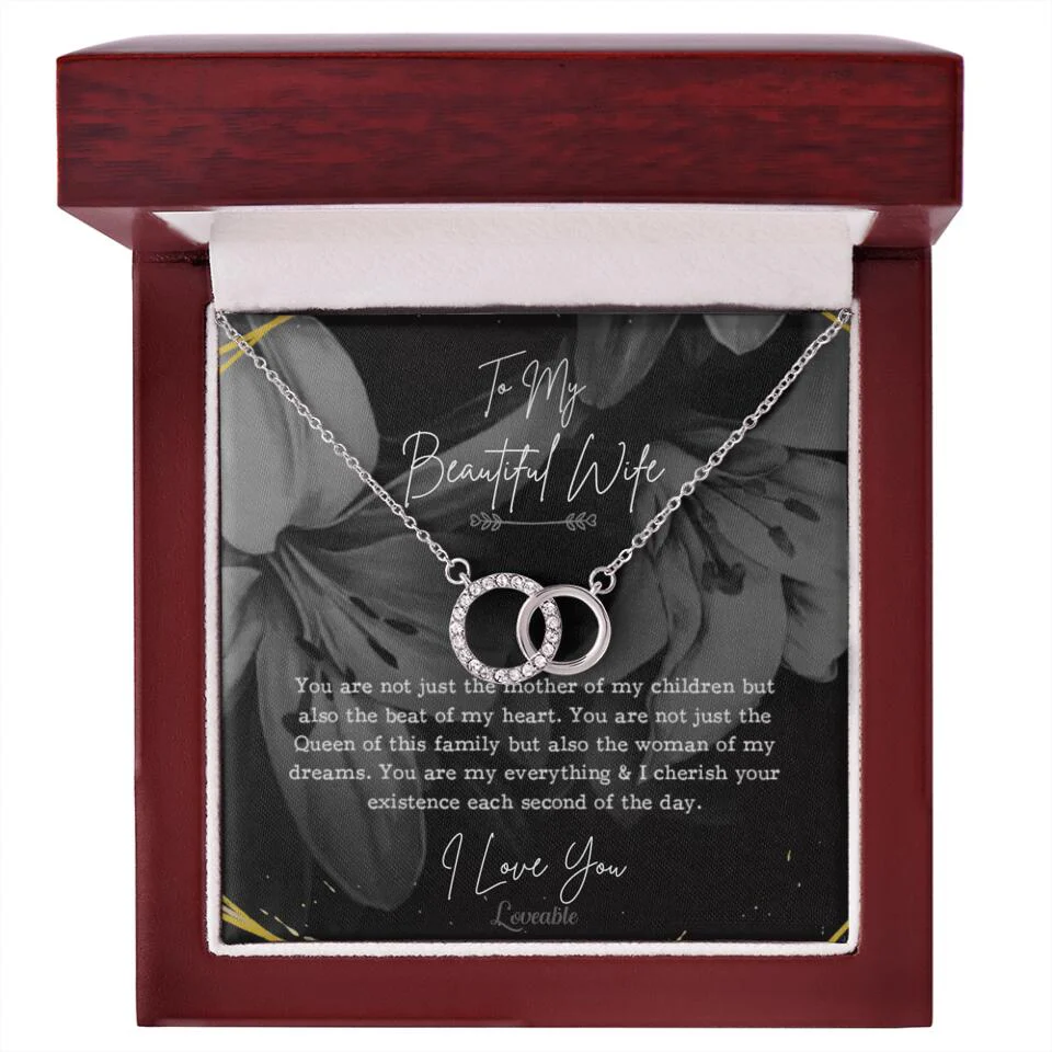 To My Beautiful Wife You Are Not Just The Mother Of My Children, Personalized Necklace for Her, Sweet Gift For Wife - Image 50