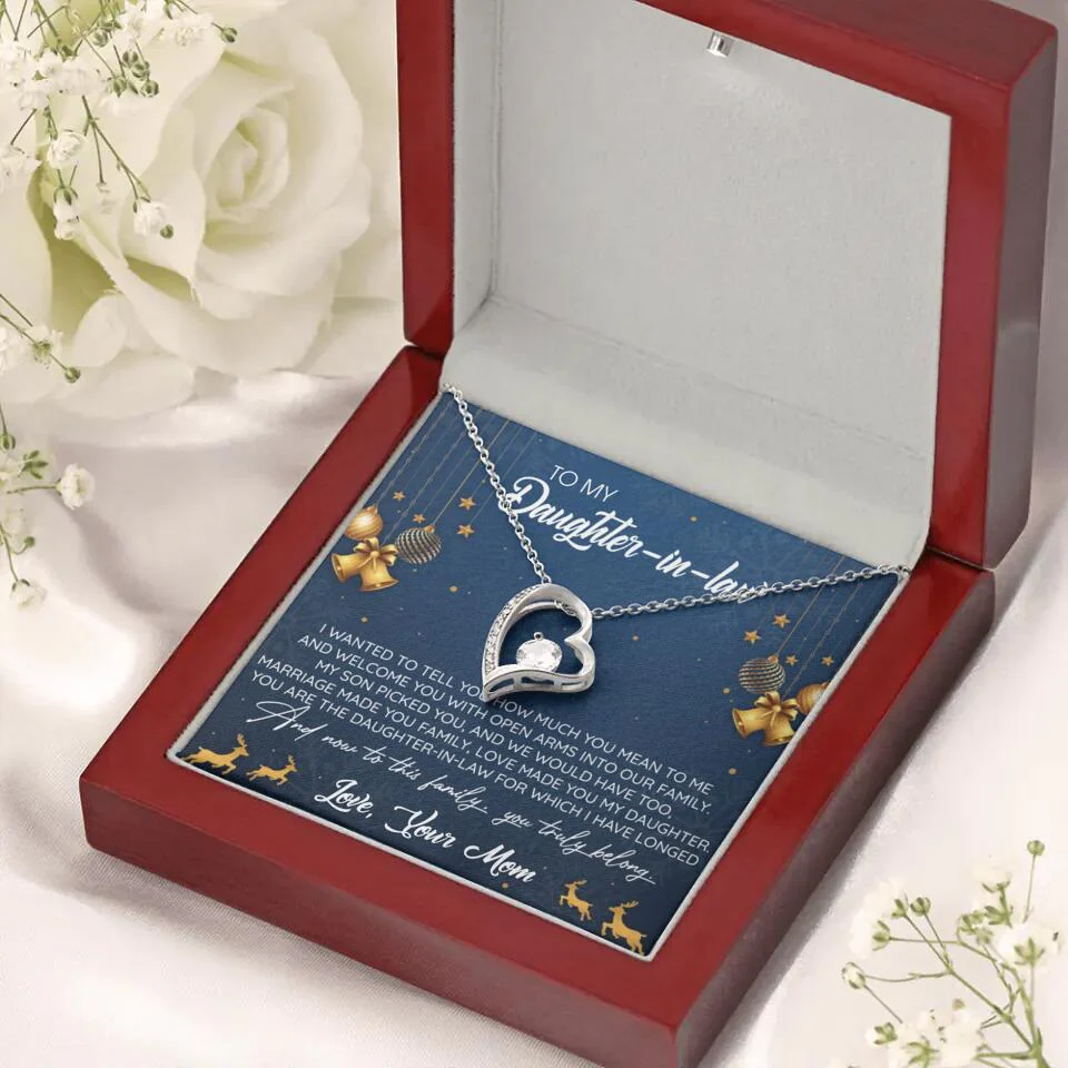 To My Daughter-In-Law You Truly Belong To This Family - Personalized Jewelry Necklace - Best Gift for Daughter-in-law - 211IHPNPJE429 - Image 32