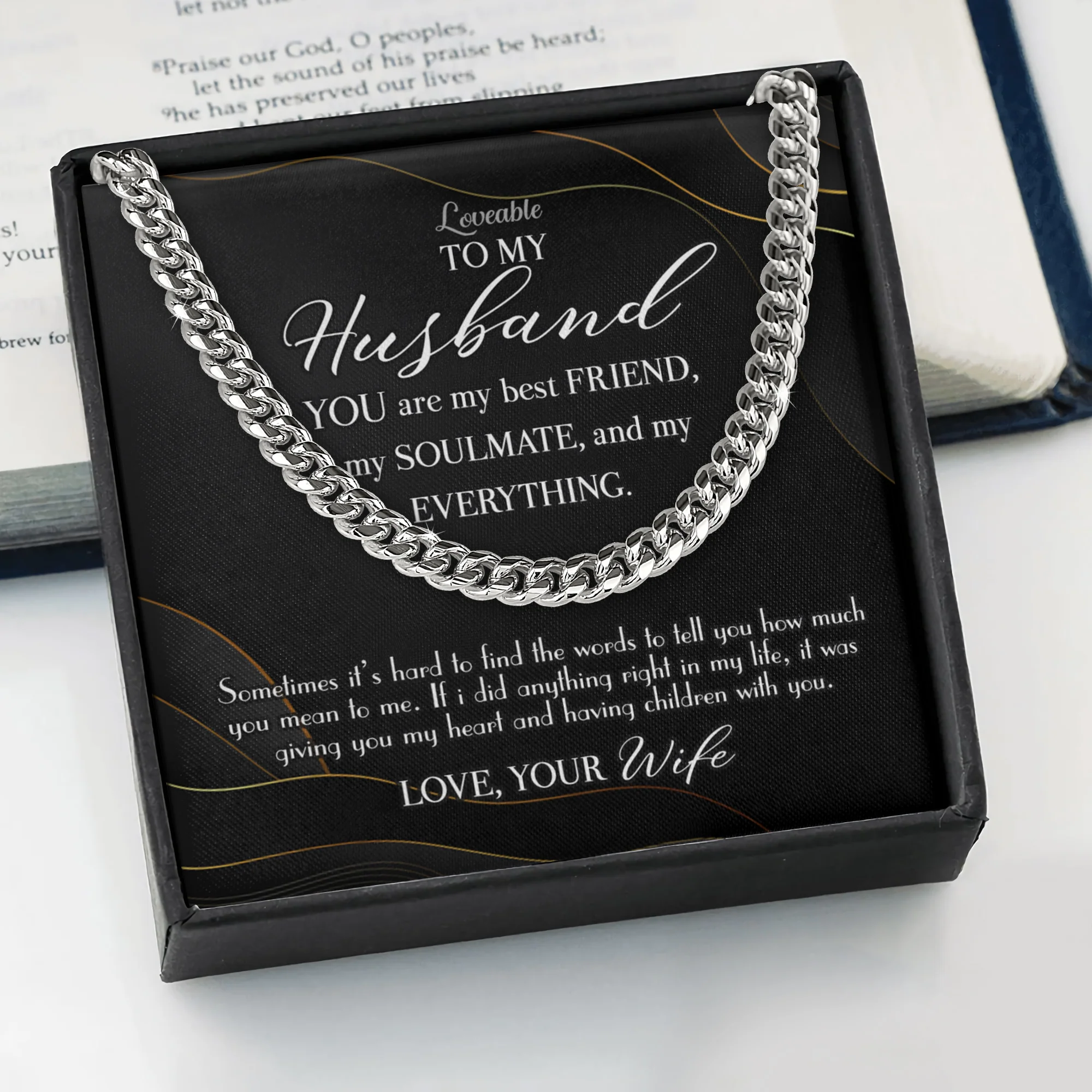 To My Husband - Best Anniversary Wedding Gifts for Husband - Image 3