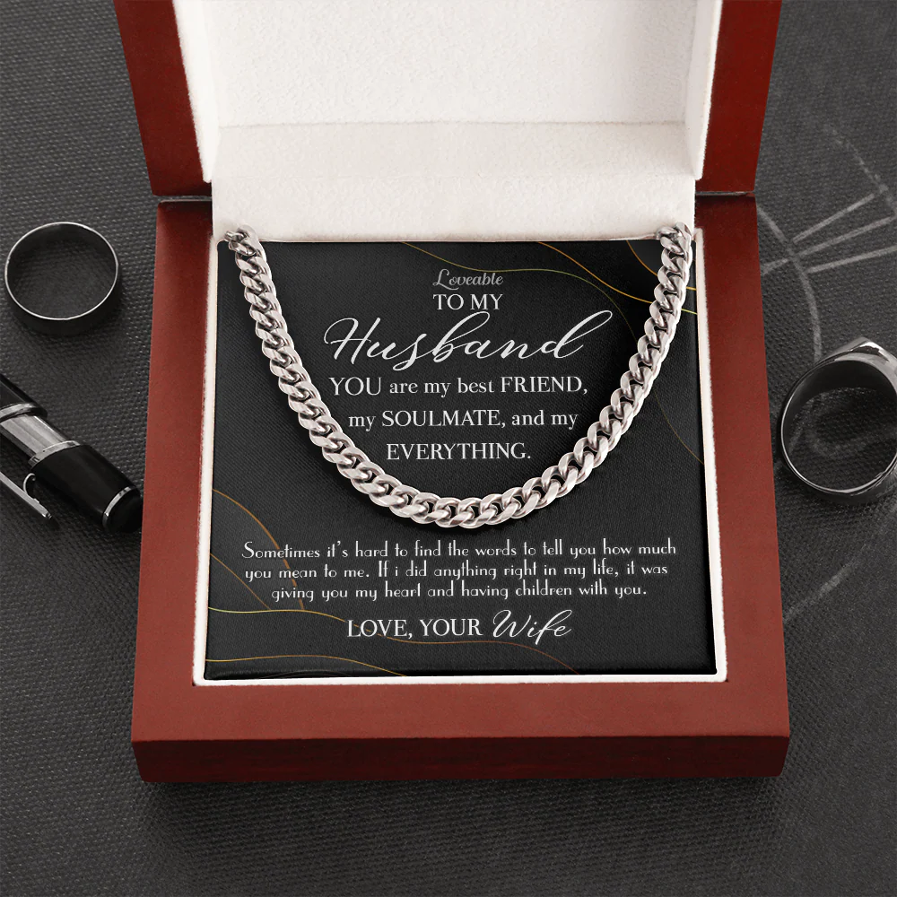 To My Husband - Best Anniversary Wedding Gifts for Husband - Image 4