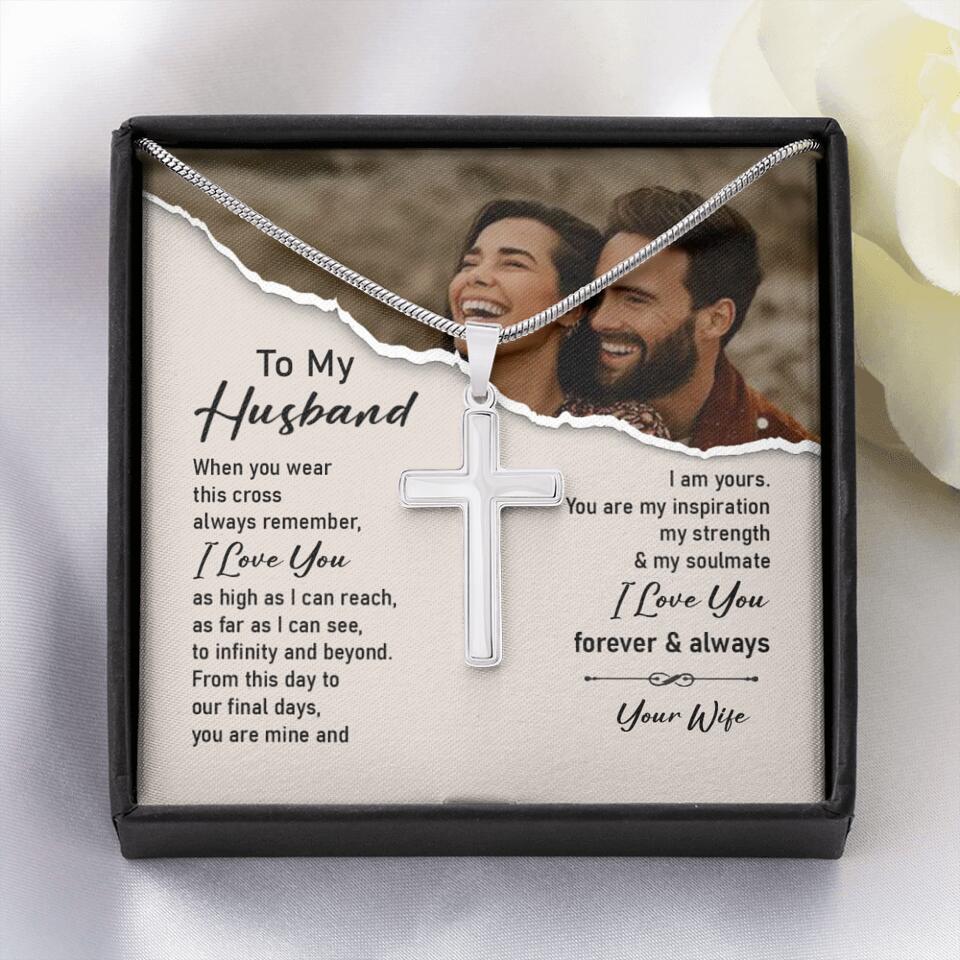 To My Husband, I Love You Forever And Always - Personalized Watch - Anniversary Birthday Gift for Him - Image 17
