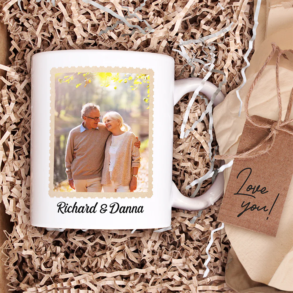 To My Husband I Wish I Could Turn Back The Clock Customized Couple Photo Personalized Mug - Image 3