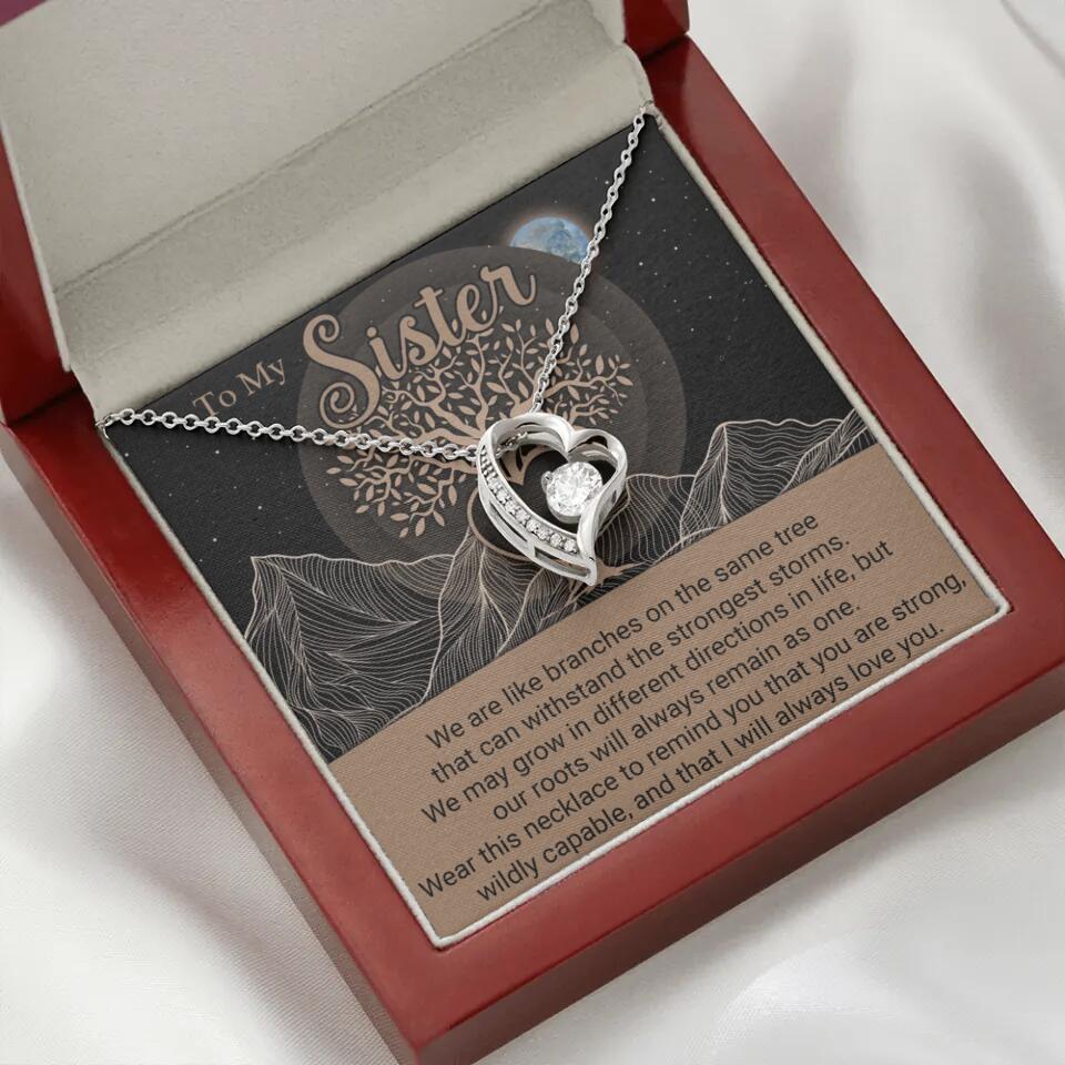 To My Sister/Sister-in-law We Are Like Branches On The Same Tree - Personalized Necklace - Gift For Her On Anniversaries - Image 24